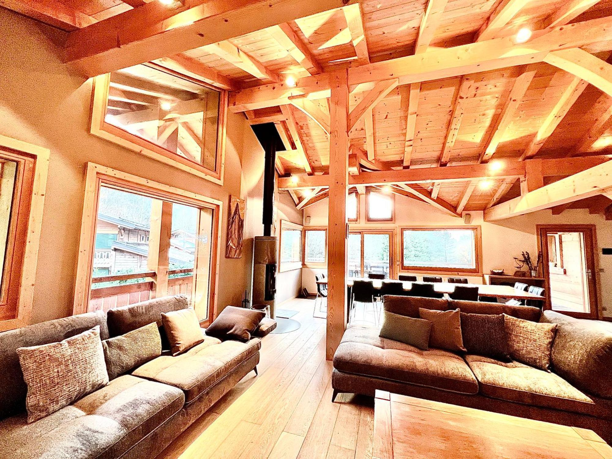 Chalet Isabelle Mountain Lodge 5 Star 5 Bedroom En Suite Sauna Jacuzzi Chamonix Dış mekan fotoğraf