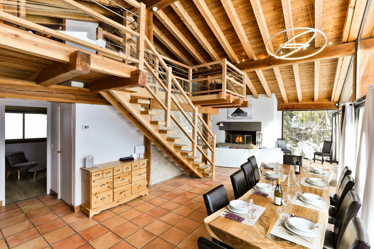 Chalet Isabelle Mountain Lodge 5 Star 5 Bedroom En Suite Sauna Jacuzzi Chamonix Dış mekan fotoğraf